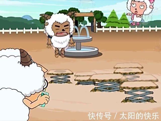 恶作剧|喜羊羊与灰太狼:羊村中五只小羊的恶作剧,喜羊羊被欺负哭了