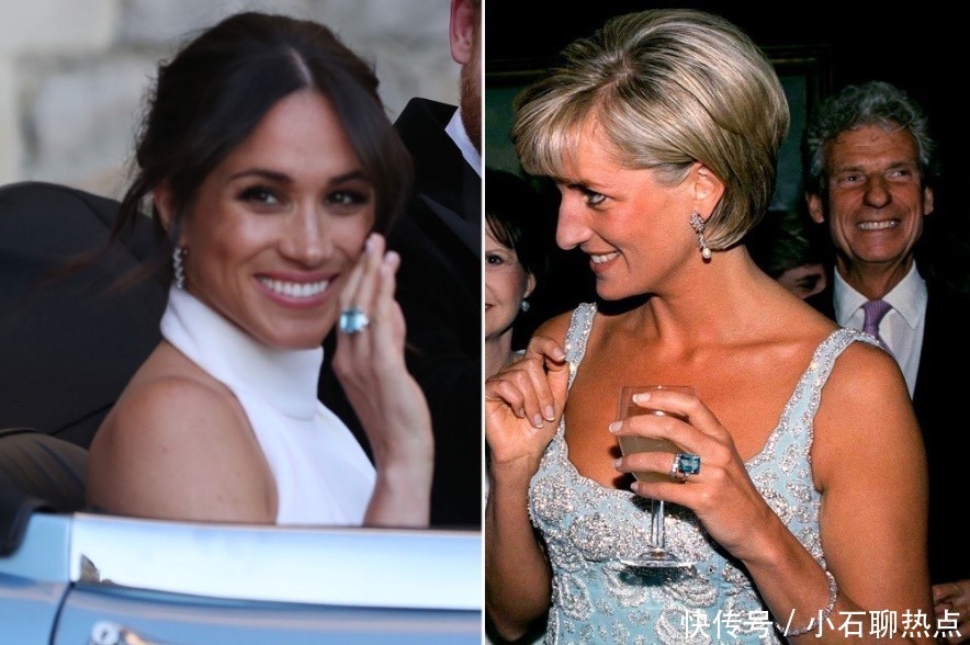 戴安娜的珠宝,凯特和梅根俩儿媳各有继承,戴上却远不如婆婆出彩