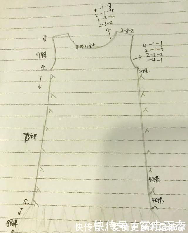 蕾丝|2款棒针编织和钩针编织的连衣裙，太惊艳了，附图解教程