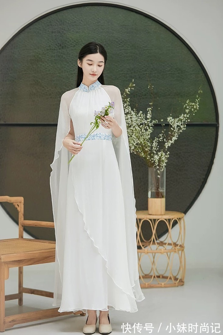 连衣裙|中国风连衣裙,超仙飘逸,像是梦境一样