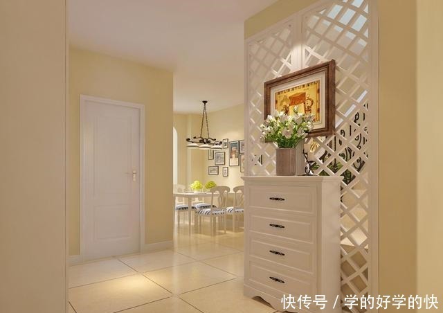 隔断|入户门左右没有过道墙,进门就是客餐厅,想要个鞋柜怎么就那么难!