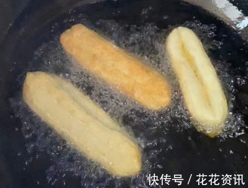 炸油条|炸油条还是传统方法好，记住3点窍门，外酥里暄鼓大泡，放凉也不硬