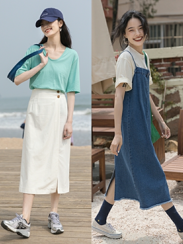 夏季|夏季穿搭有讲究，这些清爽干净的穿搭值得借鉴，温柔减龄又有气质
