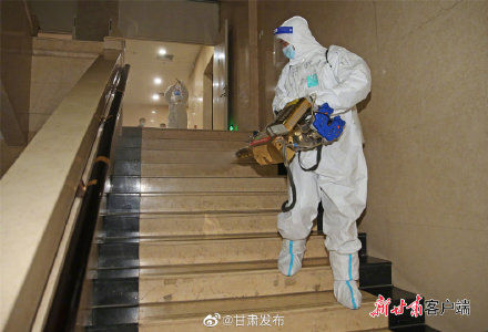 甘肃省博物馆#甘肃省博物馆开展“地毯式”防疫消杀