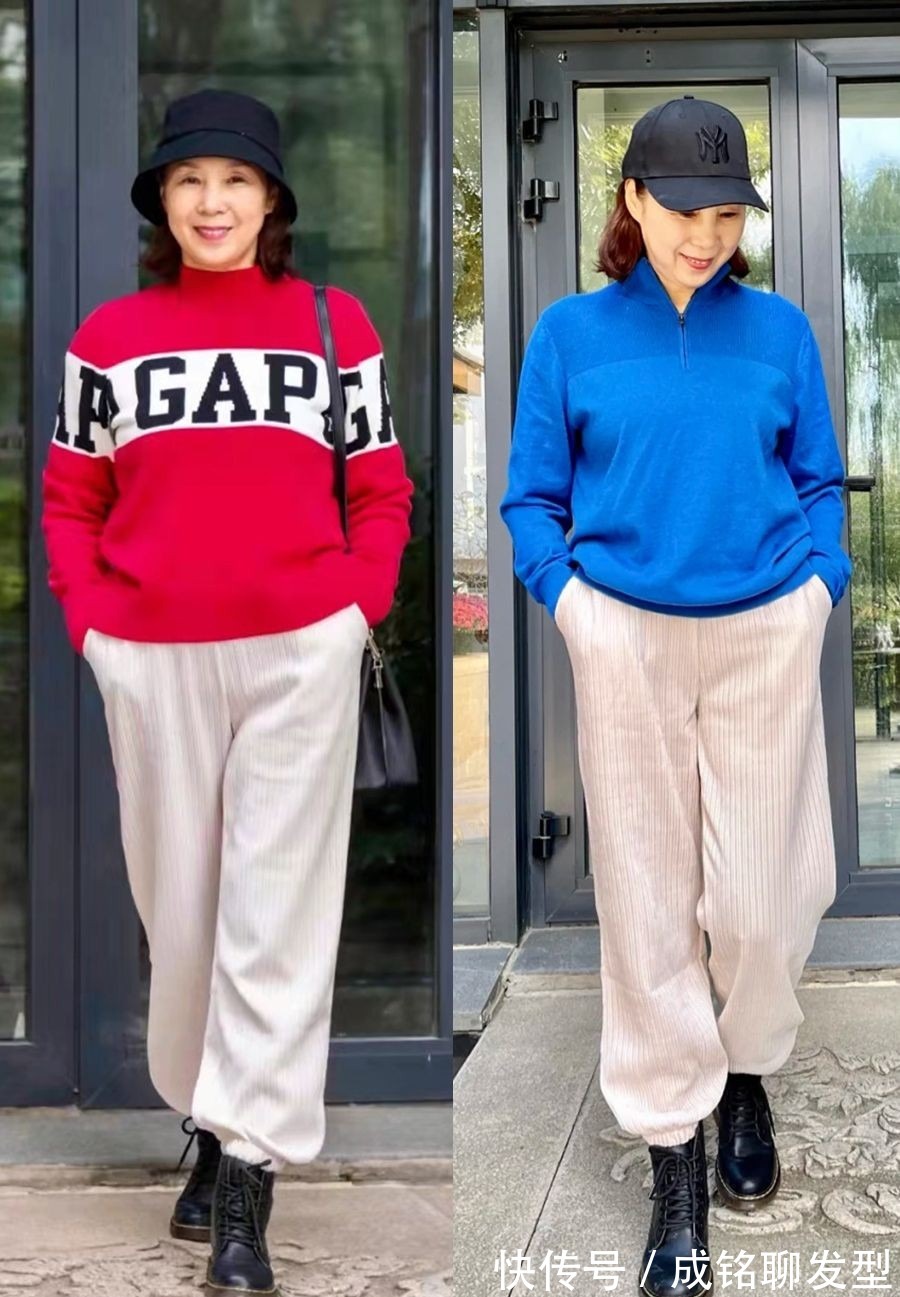 身材|女人六十而不老,这位阿姨优雅的穿搭,真实自然接地气,非常减龄