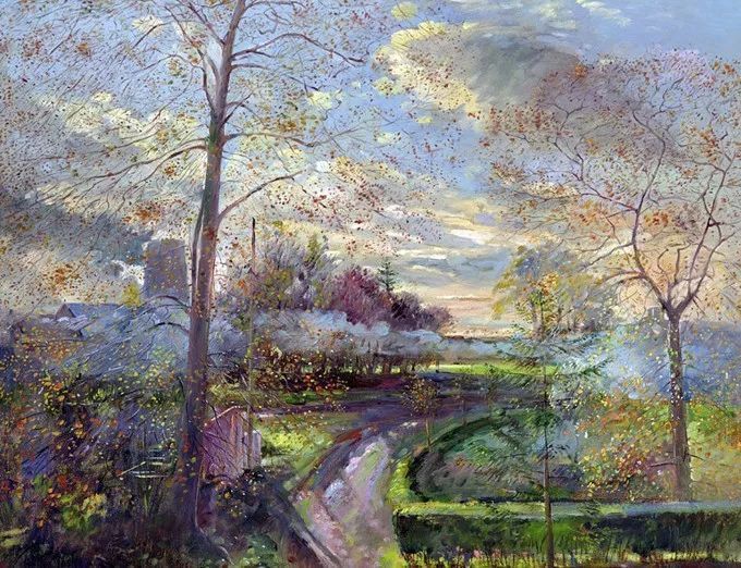 陌上花开!英伦风情的陌上花开——蒂莫西·伊斯顿的风景油画