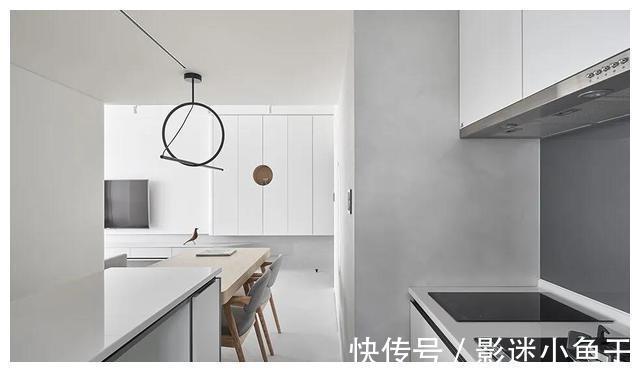 玄关|56㎡小宅，两房变三房，半平米不浪费，一家四口人住太舒服了！