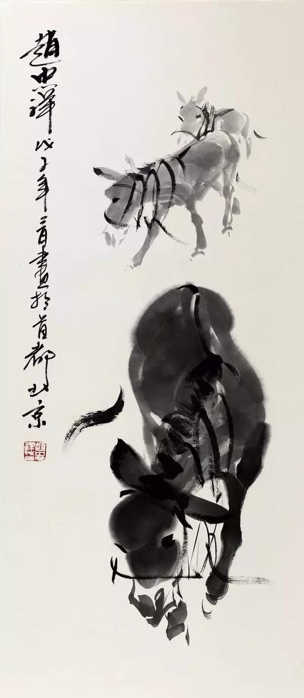 中国传统文化!赵忠祥画驴,倪萍画仙果,朱军画鸟,谁的好看