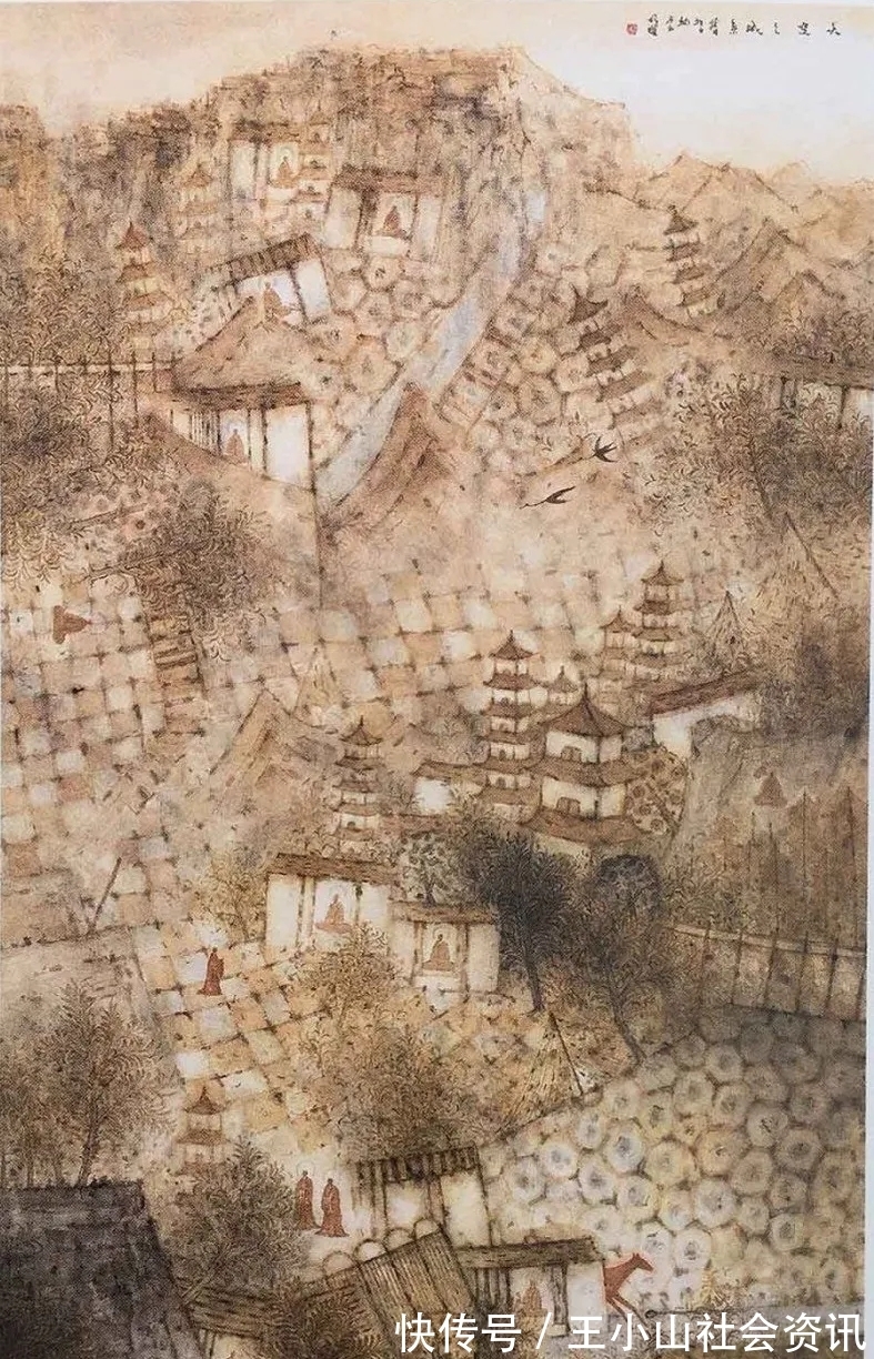 洋泾浜!80后的山水画家马明耀,“穿西装结领带”,一口“洋泾浜”