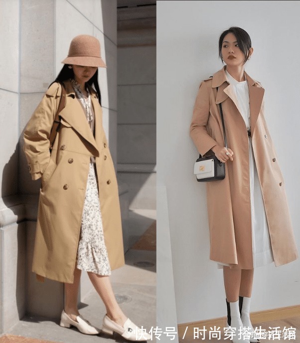 技巧|秋天风衣穿搭有讲究,注意这4个穿搭技巧,出门简单又有气质