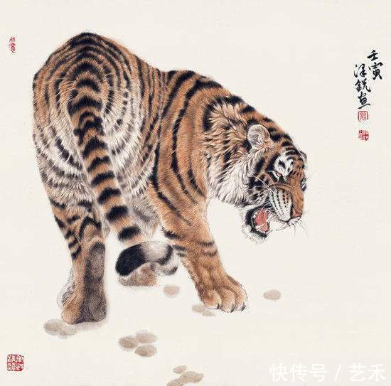 英雄出少年@虎虎生威 Ⅰ 黄信琪师生壬寅虎年虎画作品展