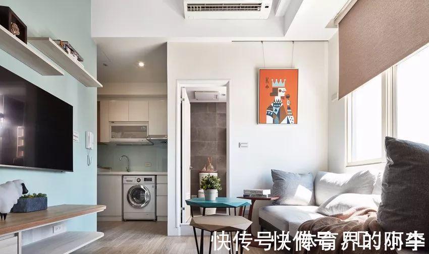 实用性|30㎡的单身公寓这样装,实用性不输大户型,一个人住太舒服了!