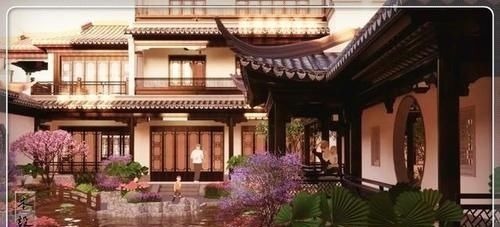 地下室|不用再找了,这绝对是最顶级的新中式四合院,庭院深深,杨柳堆烟