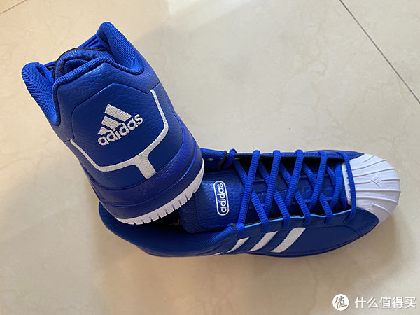 蓝与白 胖胖买的鞋 篇一百四十四：经典款adidas pro model 2g篮球鞋