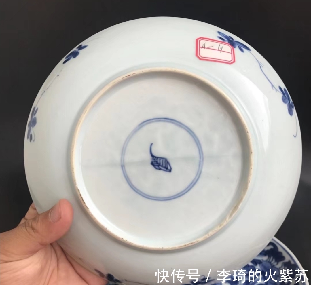 复窑@崔凯：青花盘，复窑品