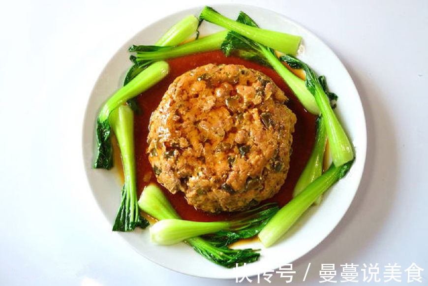 这个蒸瓜子肉做的真好吃，老婆孩子一口气吃掉一大盘，还想吃！
