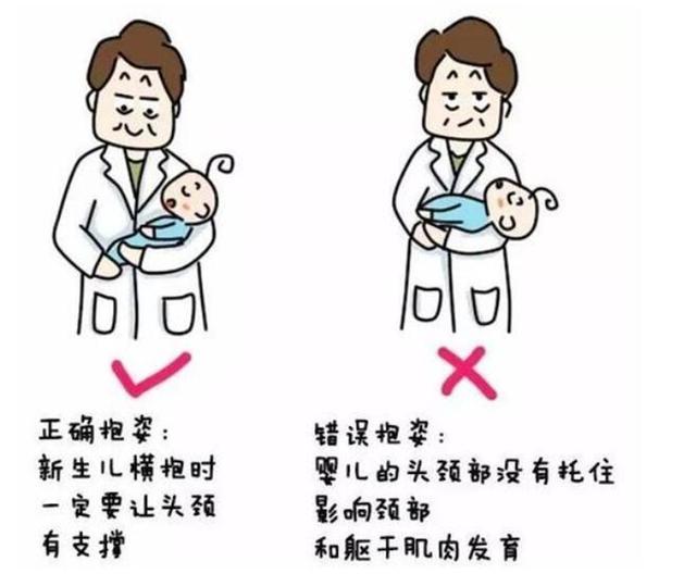 |第一次抱娃有多紧张宝爸们太搞笑，网友小心翼翼的样子像偷瓜