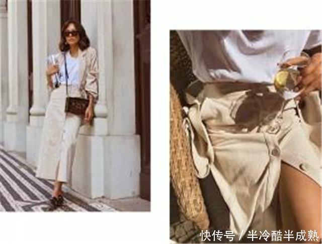 皮肤偏黄黑的女生,还是穿“淡漠色”最好看,时髦显白衬好气色