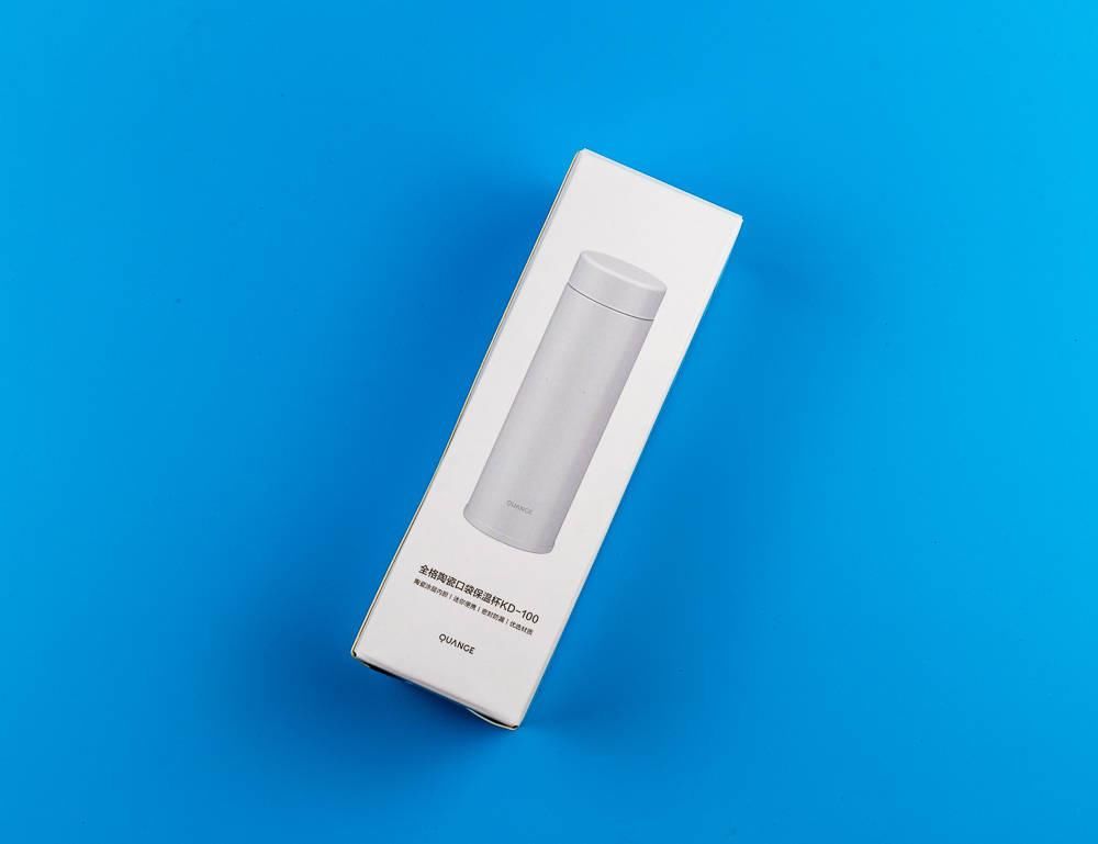 口袋|轻饮随行惬意生活全格陶瓷口袋保温杯 KD-100轻体验