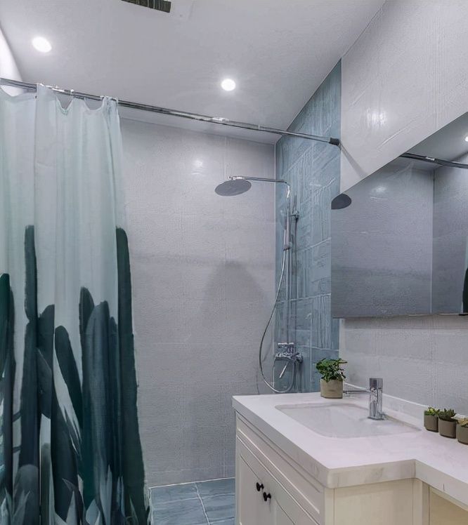 装修|头一次见有钱人卫生间这样设计干湿分离,太实用了,回家我也要装