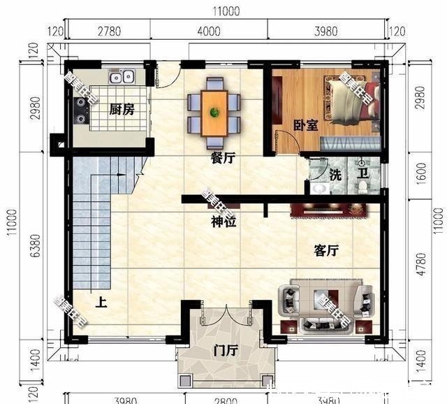 细品|面宽11米的3栋农村别墅,从两层到四层,每款户型都值得细品!