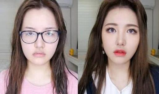 大学生们 大学生化妆前后,变化之大堪比整容,网友调侃:完全是判若两人