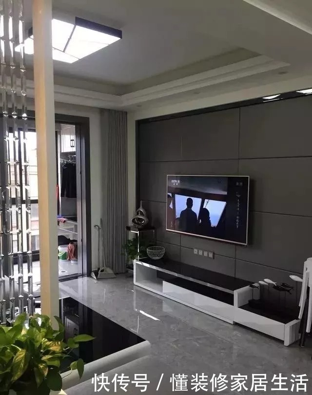 居室|装修四个月完工，入住晒下，电视墙太漂亮上档次，朋友看完都夸