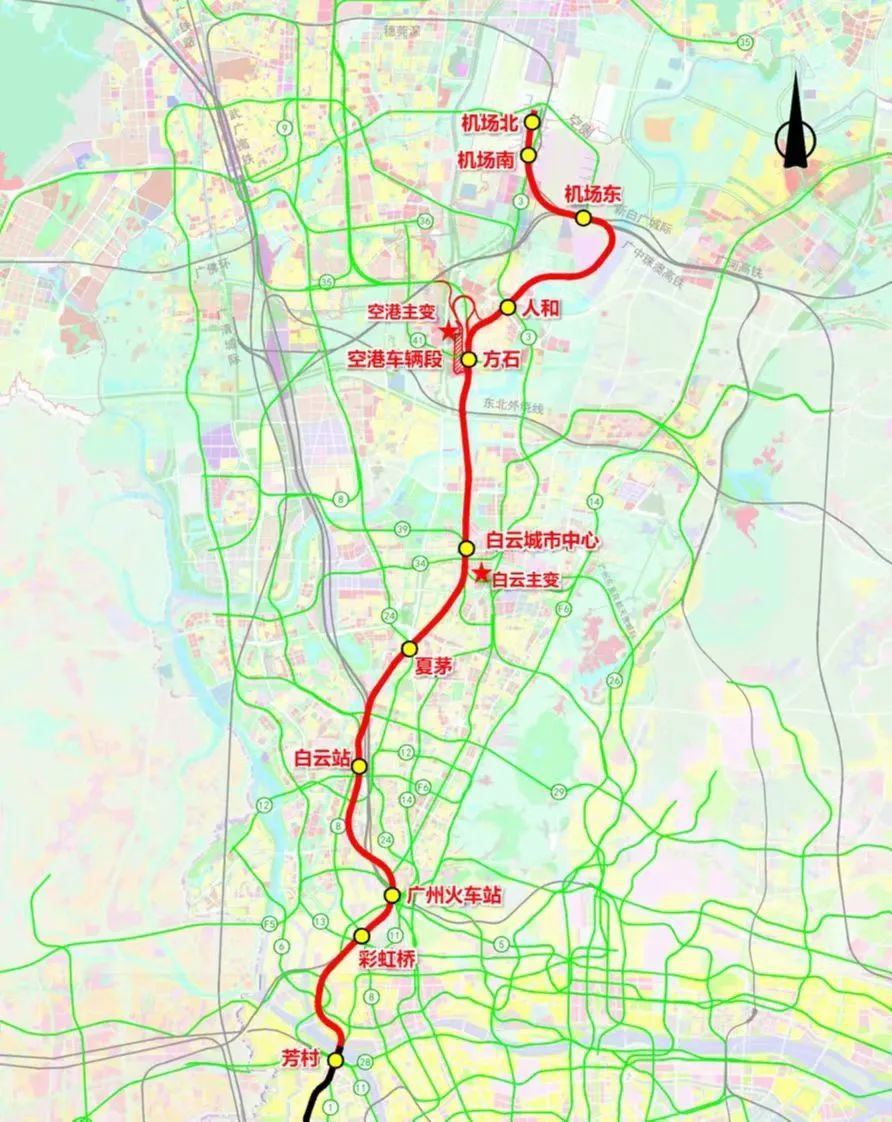 广州南站详细地图图片