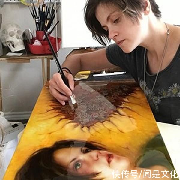 艺术家阿纳斯塔西娅作品以及绘画感言