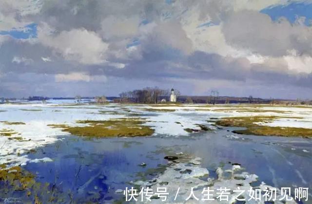 艺术家@俄罗斯艺术家梅德贝尔尤金人物风景油画作品欣赏