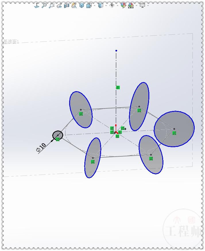 旋转|在SolidWorks里用一步旋转画出多截面图形