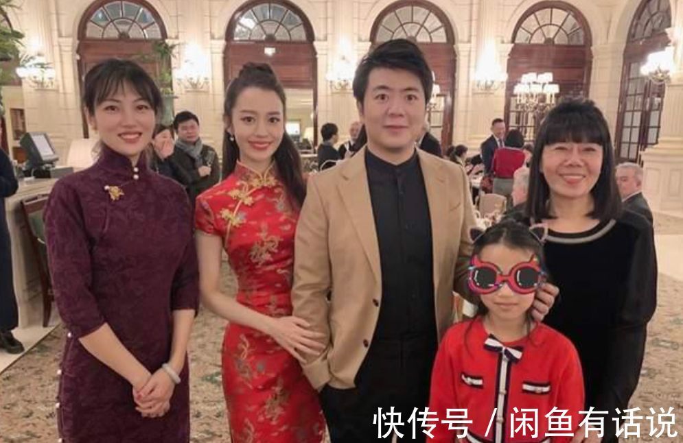 中国传统文化 郎朗两口子合体,吉娜穿旗袍“小蛮腰”太抢镜,别人P都不敢这样P