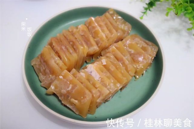 猪皮|年夜饭必备菜品,提前做好放冰箱,切一切就上桌,特别省心