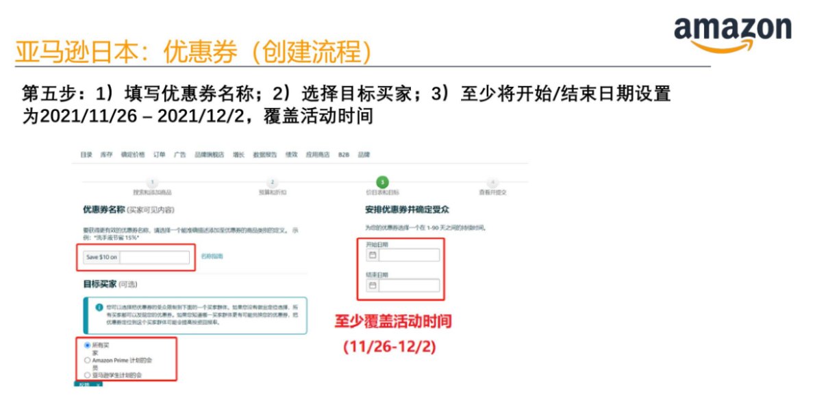 详解|黑五网一时间表出炉！亚马逊卖家提报流程详解