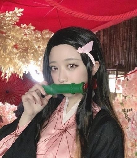 cos|鬼灭之刃:因为原动漫火爆的影响,国内掀起一波COS其角色的潮流