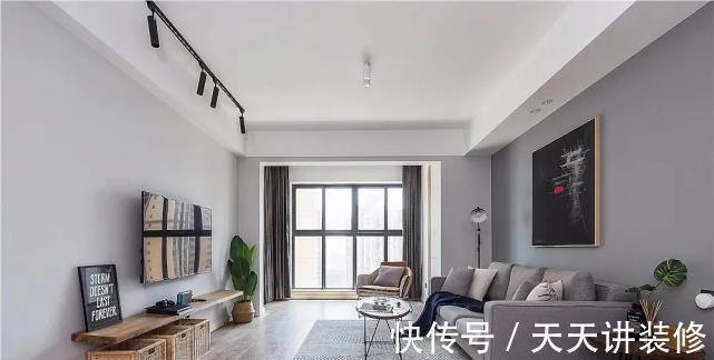 铁艺|102平现代工业风格装修,给装修做减法,漂亮又大方的设计!