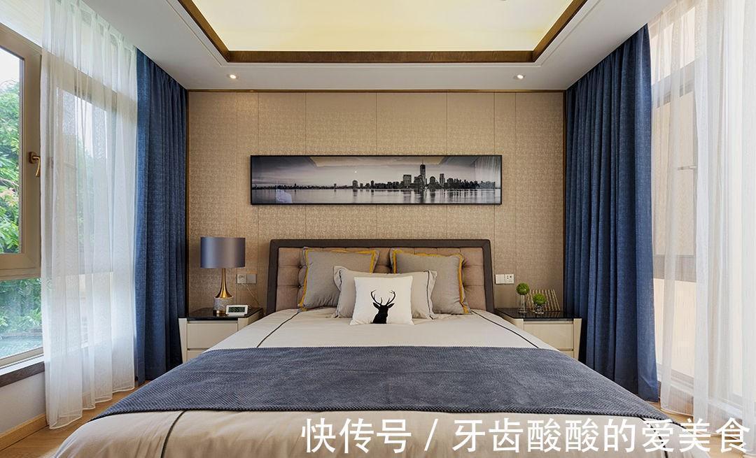 橙黄色|450平的中式别墅，拥有与众不同的清雅，让你领悟中式文化的魅力
