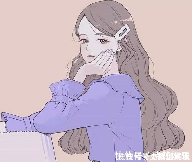 插画|一组少女心十足的好看插画,很适合做卡通动漫头像哦!