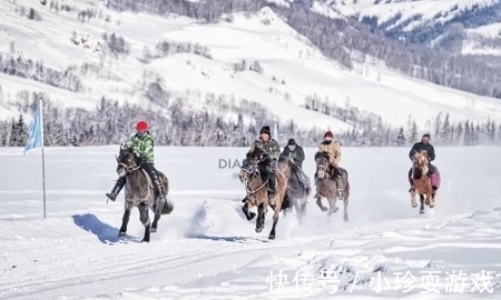 童话世界|一下雪，新疆就美成了童话