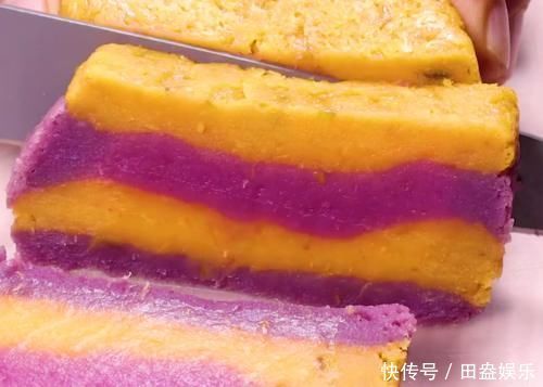 不错|甜香软糯的双色发糕,简单好吃,美味营养,不错的家常糕点