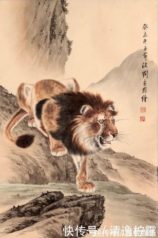 冷军#作品胜过齐白石,国画风格超过冷军,一张国画价值15亿