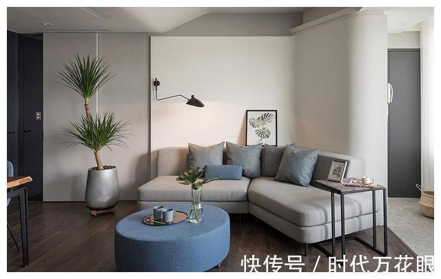 玄关|这是我见过最清爽的家,100㎡,自然宁静,让家回归本质!