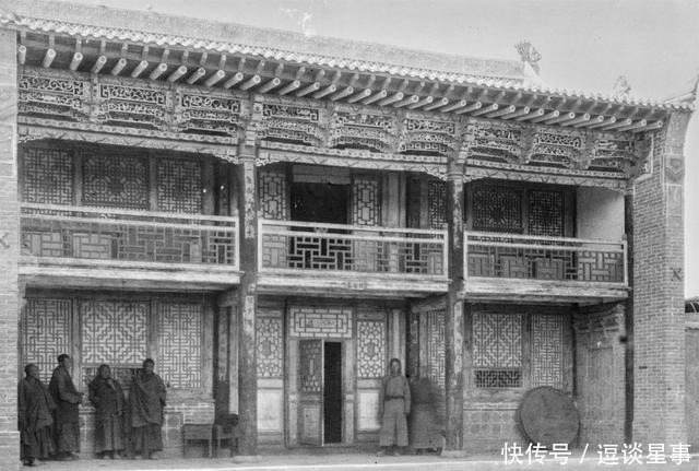 国外|国外探险队拍摄,清末时期的徕宁城