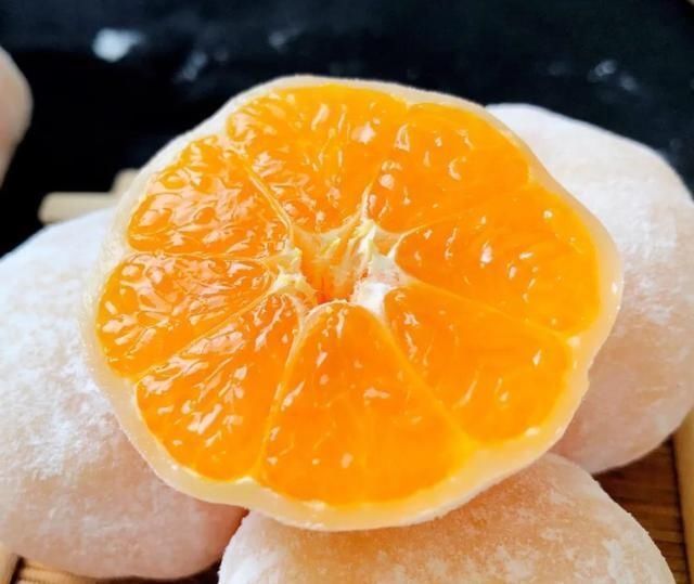 糯米糍|让孩子欲罢不能的橘子糯米糍,做法很简单,几块钱成本就搞定