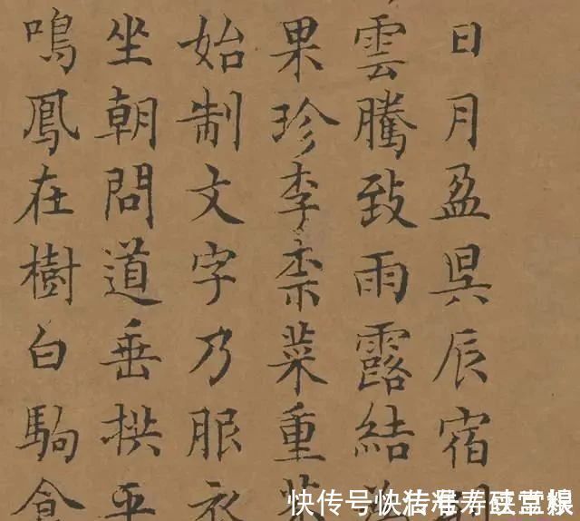 千字文#明朝第一书法高手,笔下书法足足80多年功力,网友:这字看蒙了