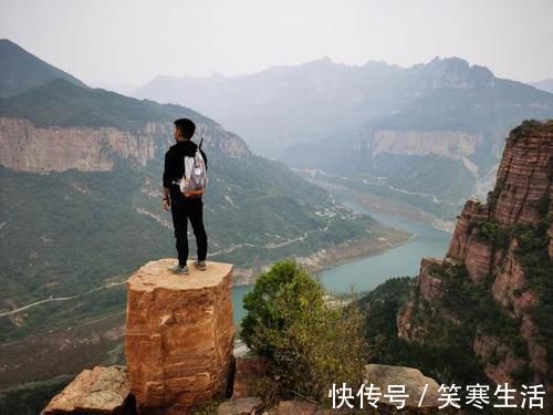 悬崖|除了郭亮村，南太行还有很多悬崖村落，并且不收门票