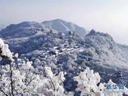 崆峒山|大美甘肃：雪霁初晴崆峒山