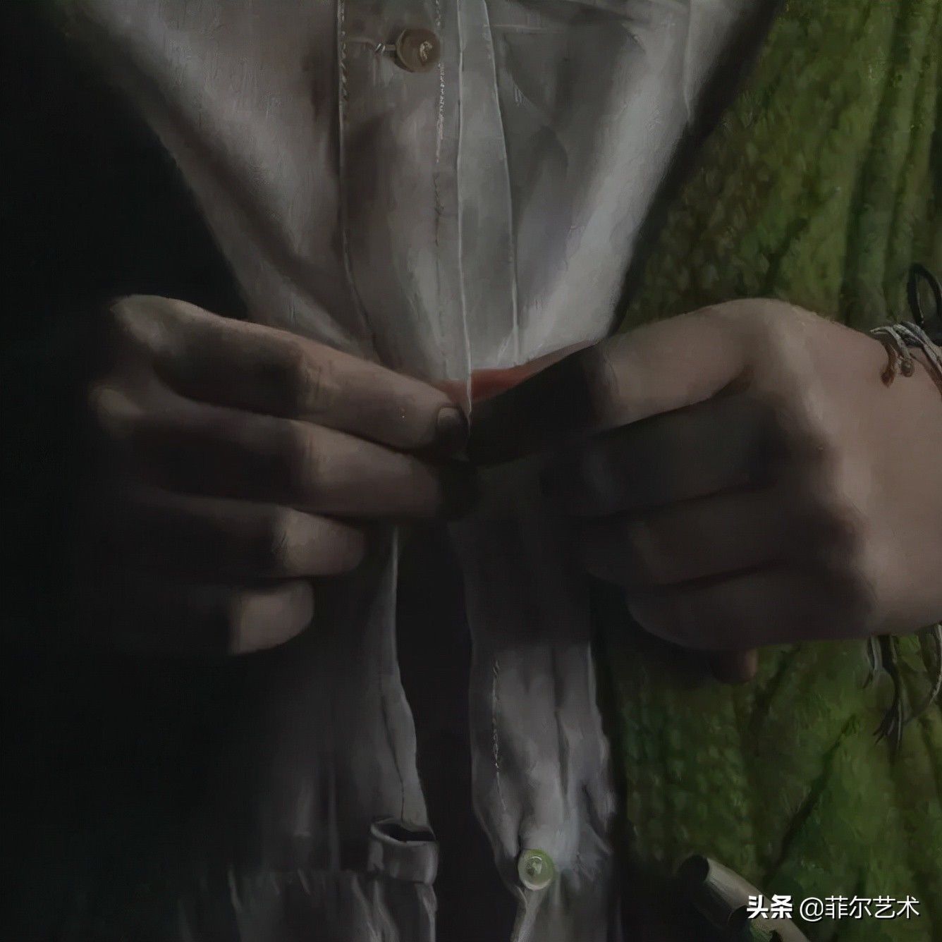 安妮·罗达!法国画家安妮·罗达超高清、超写实人物油画作品欣赏