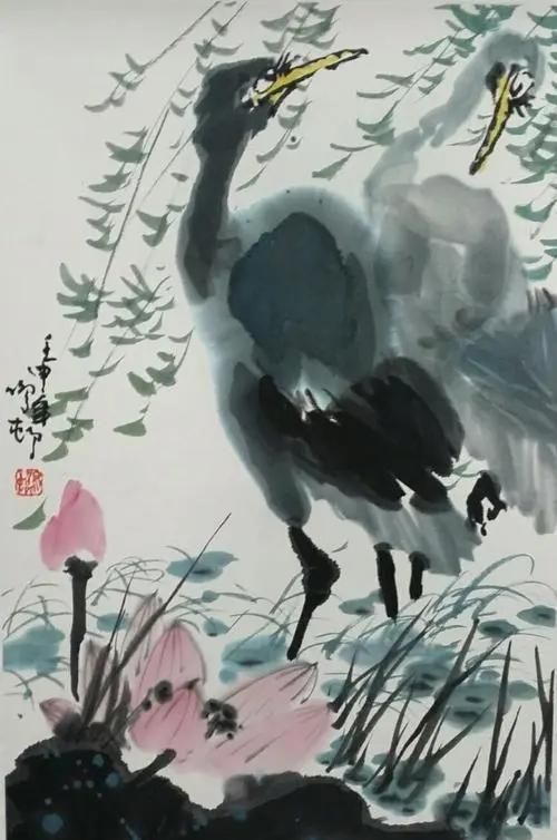 徒弟|李苦禅徒弟谈中国画:齐白石的都过时了,将来我的国画非常值钱!