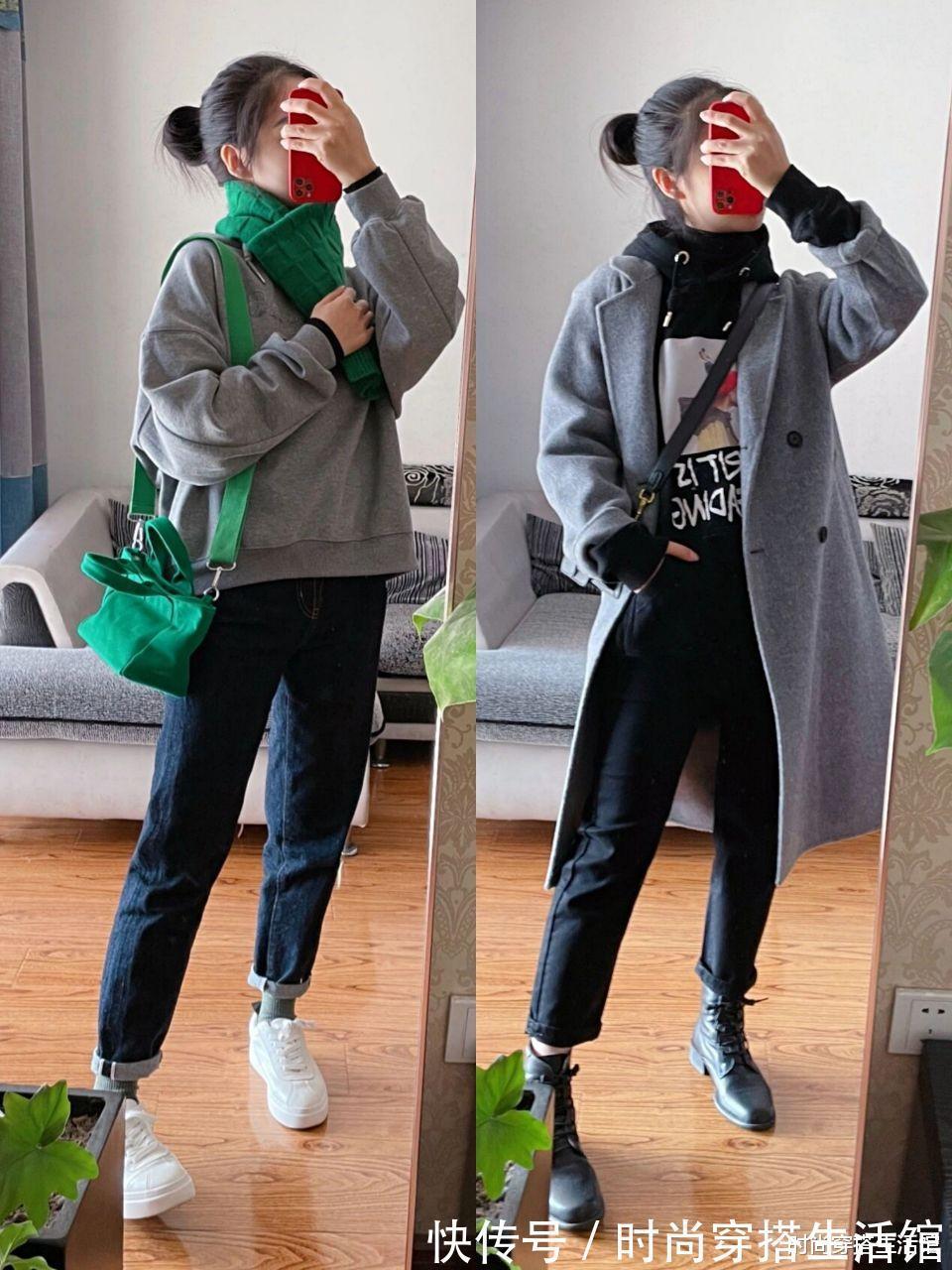 小蛮腰 春节别总穿牛仔裤,试试这“加绒裤”,时尚保暖又显瘦,太美了